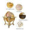 Vomeko Antique Globe Desk Decor,Globe for Teaching,Educational Globe with Compass for Office Desk and Teaching(25cm) view 3