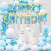 167Pcs DIY Glitter Customizable Banner Kit Custom Banner Happy Birthday DIY Letter Banners Happy New Year Personalized Banners Christmas Baby Shower Birthday Party Decorations Supplies(Shiny Holografic) view 4