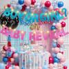 175Pcs DIY Glitter Customizable Banner Kit Happy Birthday Custom Letters Banner Happy New Year Personalized Banners Decor Christmas Baby Shower Birthday Party Decoration Supplies(Shiny Light Blue) view 4