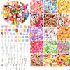 150Pcs Miniature Food Drinks Bottles Dollhouse Accessories 1:12 Mini Stuff Things Toy Set Dollhouse Pretend Kitchen Play Game Tiny Baking Hamburger Bread Ice Cream Cake Tableware view 1