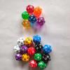 60Pcs 20 Sided Dice, Acrylic Dice, Role Playing Game Dices, 20mm, Party Supplies Multi Sided Dices for Card Games, Table Game, Solid view 4