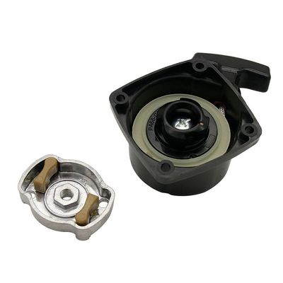 Rc Marine 26cc 29cc 30cc Engine Pull Starter for Zenoah CY RCMK QJ BWS Rc Racing Boat Parts Distance Between Mounting Holes is 50mm (Black)