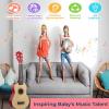 21 Inch Wooden Kids Toddler Child Children Acoustic Guitar Musical Instruments Ideal for 3-9 Year Old Boys Girls Gifts (Burlywood) view 2