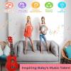 21 Inch Wooden Kids Toddler Child Children Acoustic Guitar Musical Instruments Ideal for 3-9 Year Old Boys Girls Gifts (Red) view 2