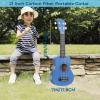 21 Inch Wooden Kids Toddler Child Children Acoustic Guitar Musical Instruments Ideal for 3-9 Year Old Boys Girls Gifts (Blue) view 4