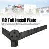 Alomejor RC Helicopter Tail Motor Install Plate Easy Installation Stable Plastic Material for FlyWing FW450 V3 view 2