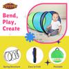 Kids Play Tunnel Set for Toddlers Double Tunnels for Indoor and Outdoor Fun | Pop-Up Crawl Tunnels for Babies, Toddlers, and Pets | Easy to Set Up, Store, and Transport | Durable and Breathable view 3