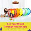 Kids Play Tunnel Set for Toddlers Double Tunnels for Indoor and Outdoor Fun | Pop-Up Crawl Tunnels for Babies, Toddlers, and Pets | Easy to Set Up, Store, and Transport | Durable and Breathable view 4