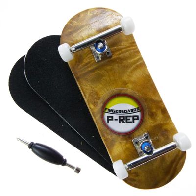 P-REP V2 Performance Complete Wooden Fingerboard 34mm - Burl