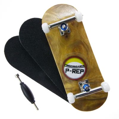 P-REP V2 Performance Complete Wooden Fingerboard 32mm - Burl