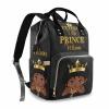 Artsadd Custom Diaper Bag Backpack for Baby Boys Girls, Personalized Name Large Nappy Nursing Orangizer Mommy Bags Waterproof Travel Daypack for Baby Shower Gifts view 1