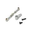 BrewJa Compatible with MJX H16 16207 16208 16209 16210 Metal 25T Servo Arm Servo Horn Steering Servo Link Rod 1/16 RC Car Upgrade Parts Accessories (Color : Black) view 3