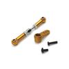 BrewJa Compatible with MJX H16 16207 16208 16209 16210 Metal 25T Servo Arm Servo Horn Steering Servo Link Rod 1/16 RC Car Upgrade Parts Accessories (Color : Black) view 4