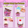 Magic4U Ice Cream Cart Toys for Kids, 48 Piece Ice Cream Shop Pretend Play Set with Scooper, Toppings and Other Scoop and Serve Toys for 3 4 5 6 Years Old Girls Gifts view 3