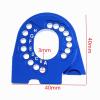 BrewJa Metal Motor Mount Plate 8290 Compatible with Traxxas TRX4 TRX-4 TRX-6 1/10 RC Crawler Car Upgrade Parts Accessories (Color : Blue) view 2