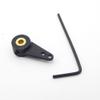 BrewJa 2PCS Nylon Servo Arm Horn Steering Rudder Arm Linkage End Tie Rod Pull Rod End for 3mm Shaft RC Boat Marine (Color : 2PCS Single arm) view 1