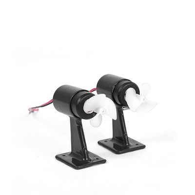 BrewJa 12V Jet Boat Underwater 3-Blades Propeller Motor-Engine Thruster for DIY RC ROV Robot Bait Boat Submarine Accessories (Color : 1 PCS Random)