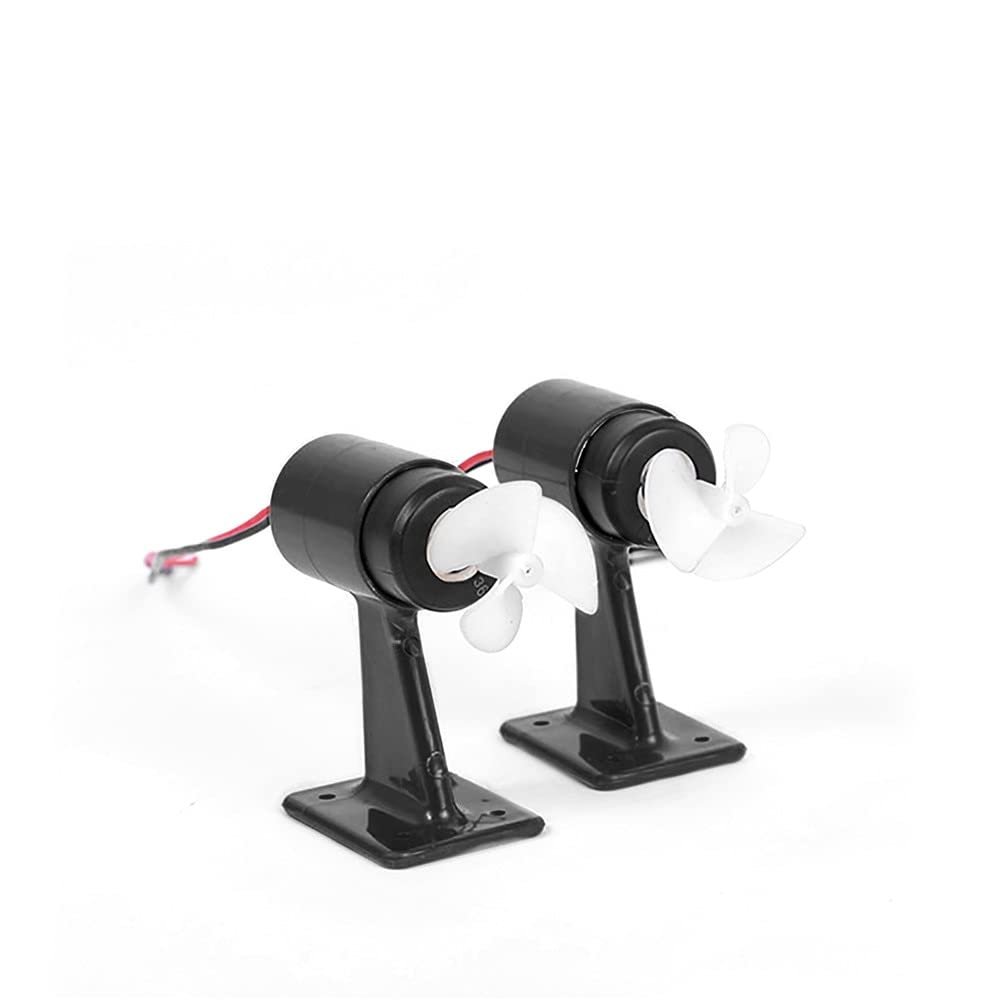 BrewJa 12V Jet Boat Underwater 3-Blades Propeller Motor-Engine Thruster for DIY RC ROV Robot Bait Boat Submarine Accessories (Color : 1 PCS Random)
