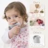 Tea Party Set for Kids, Wooden Tea Set for Little Girls and Boys, Kids Play Kitchen Accessories Toy Dishwasher Safe Tea Set for Toddler, Pretend Play Toddler Tea Set 3-5 Ideal Christmas Birthday Gift view 3