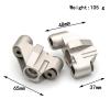 BrewJa Metal Front Steering Blocks Steering Knuckles for Team Corally Kronos XP 6S XTR 1/8 RC Car Upgrades Parts Accessories view 2