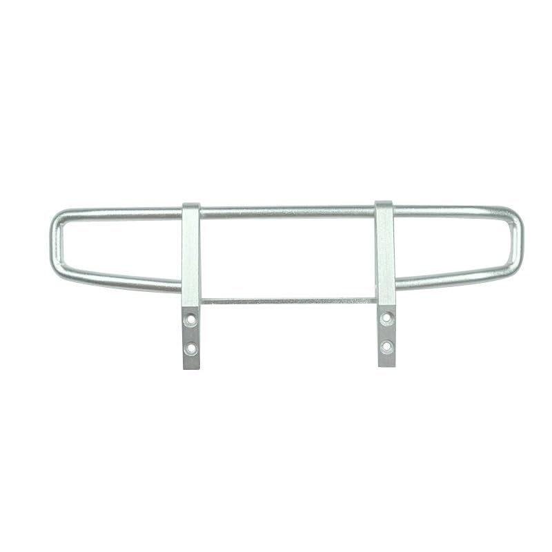 BrewJa Compatible with LDRC LD-P06 LD P06 Unimog Metal Front and Rear Bumper 1/12 RC Truck Car Upgrade Parts Accessories (Color : Front Upper Bumper-01)