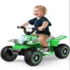 ANPABO 6V 7AH Kids ATV Ride On Toy, 4 Wheeler for Toddler w/Headlight, Forward & Reverse, Horn, Music Player, USB, MP3, Treaded Tires, Ideal Gift for Toddlers(Green) view 1