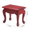 AirAds Dollhouse 1:12 Scale Dollhouse Miniatures Wood Bed Side Stand Rose case Red (Lot 3(Bed+Stand+Rose)) view 4