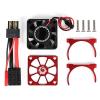 RC Car 540 550 Motor Radiator TRX Plug Cooling Fan 1/10 RC Crawler Car for for Traxxas TRX-4 TRX-6 G63 for Slash Modification Accessories view 2