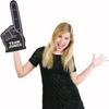 Greekgear Custom Foam Finger! Great for Bachelor & Bachelorette Parties, Athletics, Local Sport Events, Games, Parties and more - No Minimums Black view 2