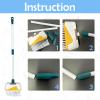 BAYMI Kids Vacuum That Really Works 9Pcs Aged 3+ Kid Cleaning Set for Toddlers Toy Cleaner Kids Broom and Dustpan Set Scrub Brushes Baby Boy Girl Gifts ( 950Blue) view 4