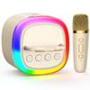 Mini Karaoke Machine, Portable Bluetooth Speaker with Microphone for Kids Singing Home Party, Christmas Halloween Kids Birthday Gifts, Music Toys for Girls Boys 3-12+ Years Old view 1