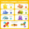 12 PCS NO Hole Animal Bath Toys + 3 PCS Spinner Toys view 2