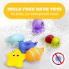 12 PCS NO Hole Animal Bath Toys + 3 PCS Spinner Toys view 4