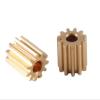 KJOET Industrial Machinery Pinion Gear 5pcs Brass 11T Pinion Gear Motor Gear for 1/18 RC Crawler Car Upgrade Parts Accessories view 2