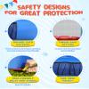 AirMyFun Inflatable Bounce House with Slide, Big Kids Bouncy House with Blower, Ball Pool, Basketball Hoop - Jumping Castle for Indoor and Outdoor Family Backyard Fun and Parties. view 3