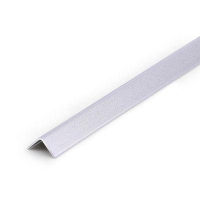 Surprecision Aluminum L Molding Wall Corner Guard Corner Protector Width 10x10mm Length 400mm Aluminum Edge Trim for Wall Door Frame Tile Edge - Stylish and Durable Wall Protection (Silver, 6pcs)