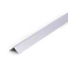 Surprecision Aluminum L Molding Wall Corner Guard Corner Protector Width 10x10mm Length 400mm Aluminum Edge Trim for Wall Door Frame Tile Edge - Stylish and Durable Wall Protection (Silver, 6pcs) view 1