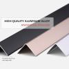 Surprecision Aluminum L Molding Wall Corner Guard Corner Protector Width 10x10mm Length 400mm Aluminum Edge Trim for Wall Door Frame Tile Edge - Stylish and Durable Wall Protection (Silver, 6pcs) view 4