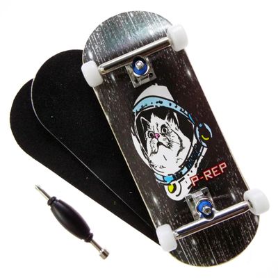 P-REP V2 Performance Complete Wooden Fingerboard 34mm - Space cat
