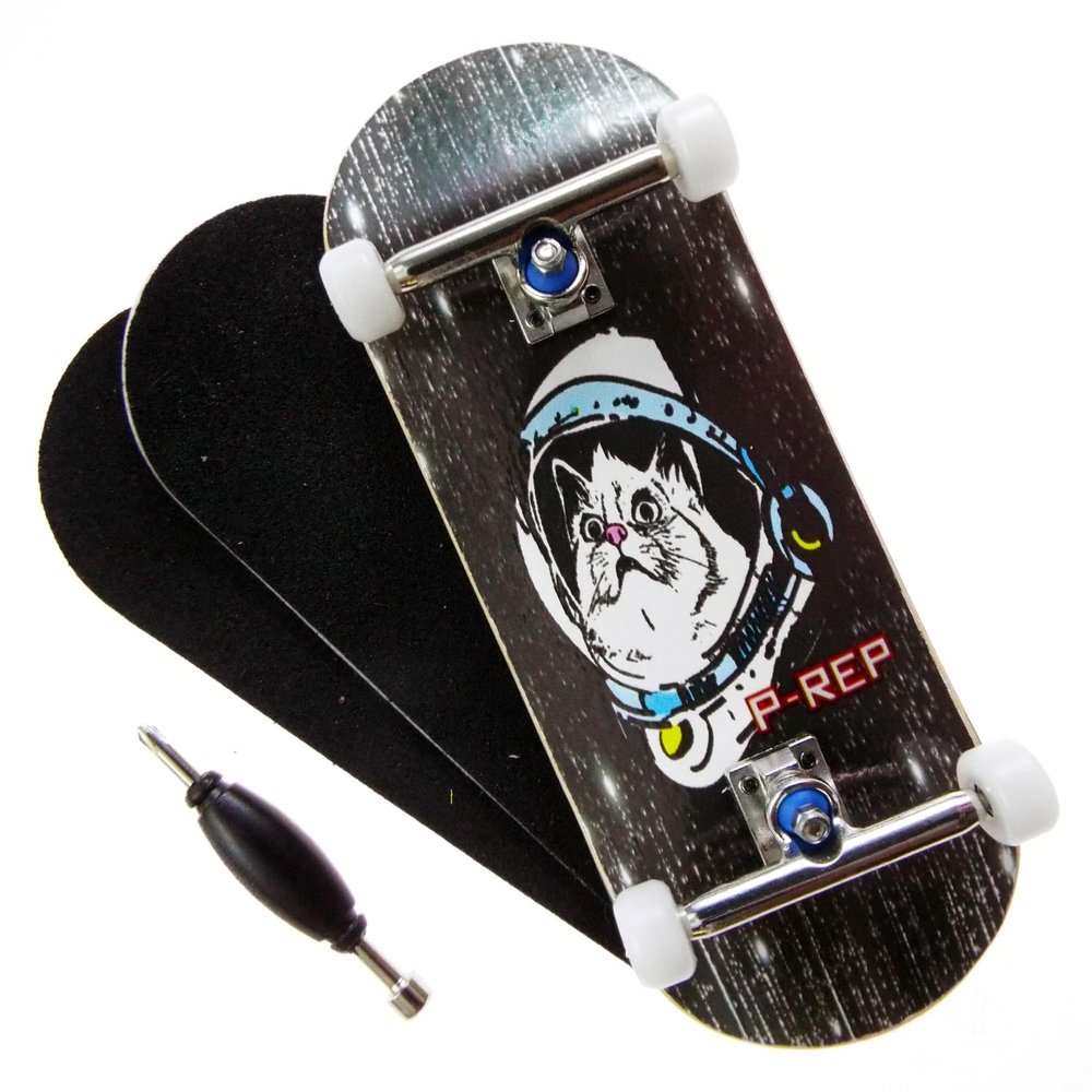 P-REP V2 Performance Complete Wooden Fingerboard 34mm - Space cat