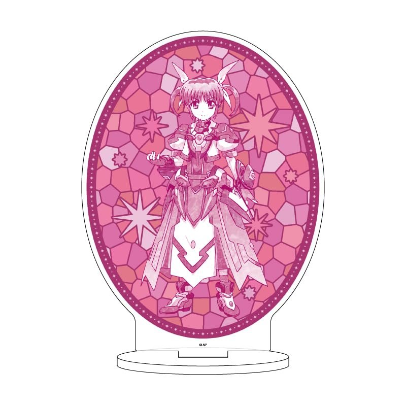 A3 Magical Girl Lyrical Nanoha Series 10 Nanoha [MANGEKYO Illustration] Character Acrylic Figure