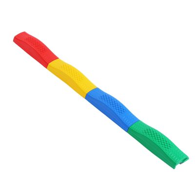 Almencla Kids Balance Beams Coordination Motor Skills Nonslip Indoor and Outdoor Balance Block Rainbow Obstacle Course for Boys Girls Kids Preschool, Style A