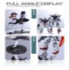 COOLTAKU Acrylic Display Case, Mirrored Back and Base, UV Protected, Front Door with Magnetic Buckle, Display Box, Dustproof Showcase for Figures, Collections, Models, Toys (8x8x10 inch, 20x20x25 cm) view 4