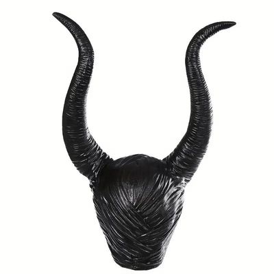1pc Girls Horn Hat Halloween Headgear, Halloween Masquerade Party Prop