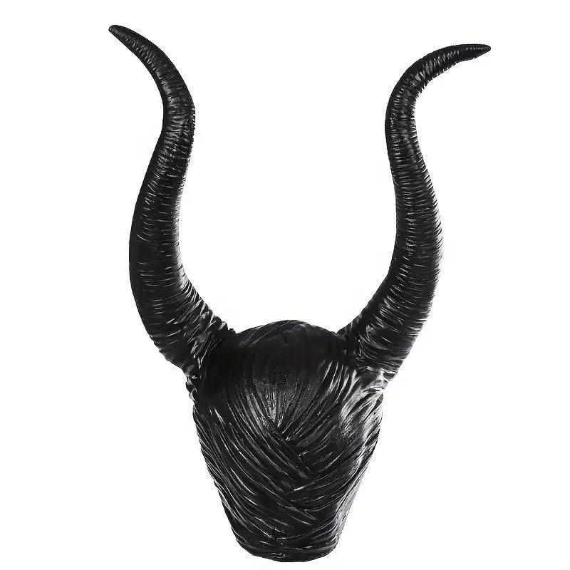 1pc Girls Horn Hat Halloween Headgear, Halloween Masquerade Party Prop