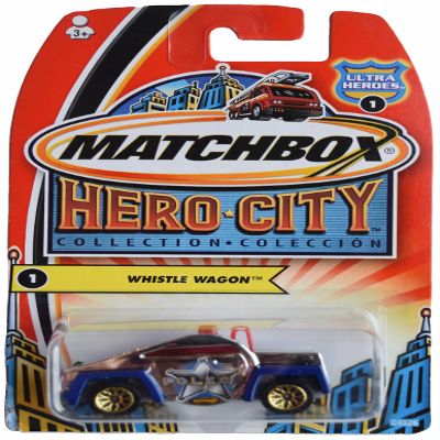 Matchbox Whistle Wagon, Hero City Collection [Chrome]