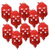 10pcs Dice Shape Foil Balloons for Theme Party Decorations Fun Birthday Supplies Unique for Memorable Events and Photo Props view 1