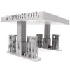Gas Station - Tabletop Terrain by Corvus Terrain Compatible with MCP 32mm view 2