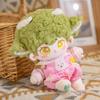 niannyyhouse 20cm Plush Doll Clothes Cow Fox Rabbit T-Shirt Strap Pants 8in Soft Stuffed Plush Toy Dress up (Pink) view 2