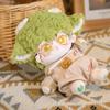 niannyyhouse 20cm Plush Doll Clothes Cow Fox Rabbit T-Shirt Strap Pants 8in Soft Stuffed Plush Toy Dress up (Pink) view 3